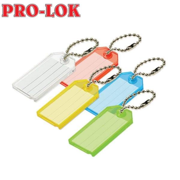 ProLok: Key Tag w/Chain-100/Bulk